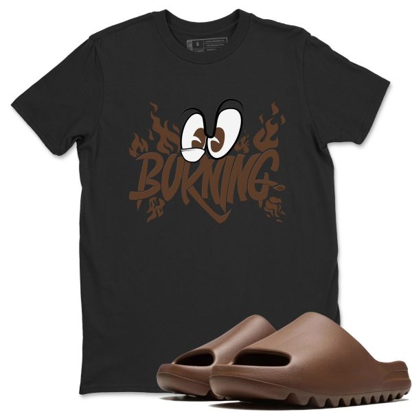 Burning Unisex Sneakerhead Shirts To Match Jordans Yeezys Slide Flax Jezsport.com