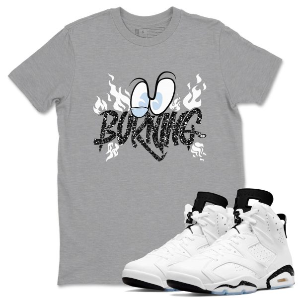 Burning Unisex Sneakerhead Shirts To Match Jordans 6s Reverse Cookies Jezsport.com