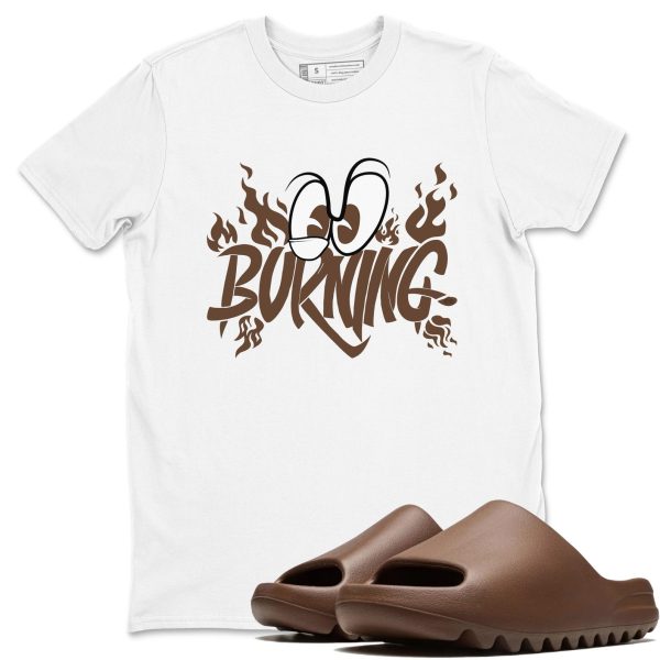 Burning Unisex Sneakerhead Shirts To Match Jordans Yeezys Slide Flax Jezsport.com