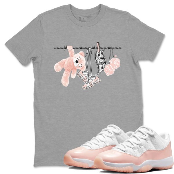 Clothesline Unisex Sneakerhead Shirts To Match Jordans AJ11 Retro Legend Pink Jezsport.com