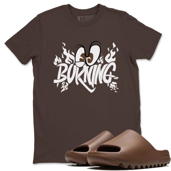 Burning Unisex Sneakerhead Shirts To Match Jordans Yeezys Slide Flax Jezsport.com