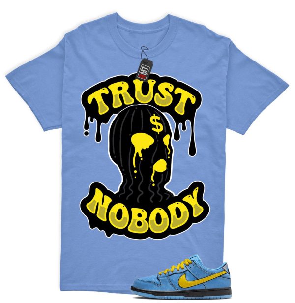 Dunk Bubbles The Power Girls Blue Chill Deep Royal Active Pink Yellow Black Shirt, Trust No Body Jezsport.com