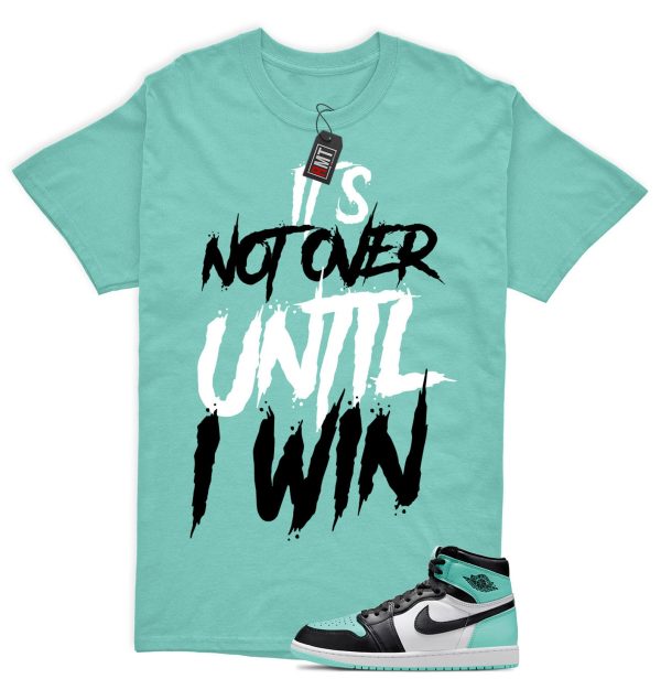 Jordan 1 High OG Green Glow Matching Shirts, Not Over Tee Match Green Glow 1s Jezsport.com