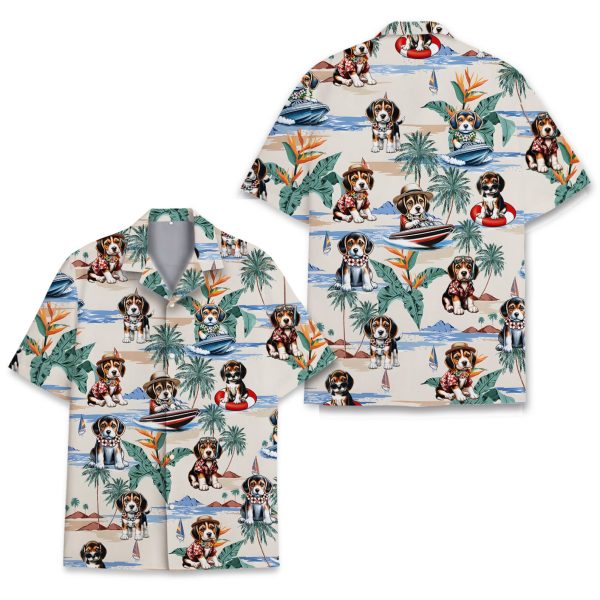 Beagle Hawaiian Shirt, Summer For Men and Women Jezsport.com