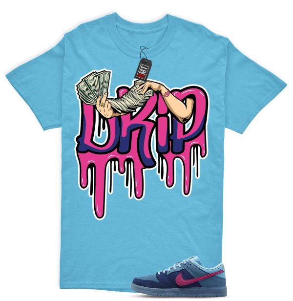 SB Dunk Low Run The Jewels Deep Royal Blue Chill Active Pink Match Shirt, Drip Jezsport.com