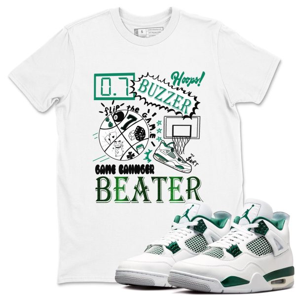 Game Changer - Sneaker Shirts To Match Jordans AJ4 Oxidized Green Jezsport.com