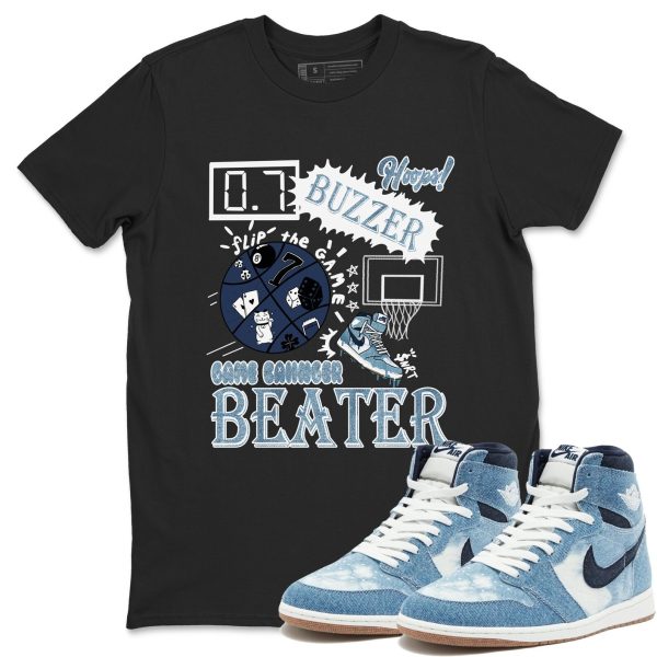 Game Changer - Sneaker Shirts To Match Jordans AJ1 Denim Jezsport.com