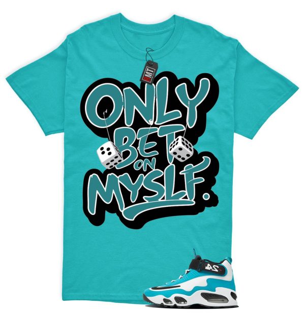 Air Griffey Max 1 Aquamarine Teal Aqua Matching Shirt, Bet on Myslf Jezsport.com