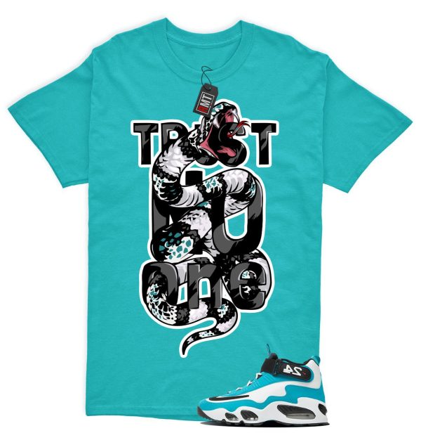 Air Griffey Max 1 Aquamarine Teal Aqua Matching Shirt, Trust No One Jezsport.com