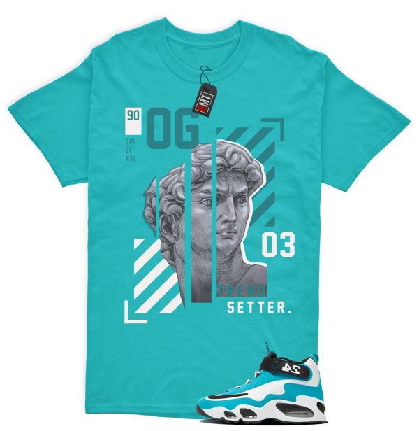 Air Griffey Max 1 Aquamarine Teal Aqua Matching Shirt, Trend Setter Jezsport.com