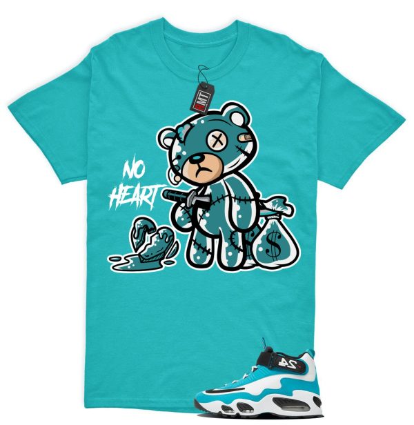 Air Griffey Max 1 Aquamarine Teal Aqua Matching Shirt, No Heart Jezsport.com