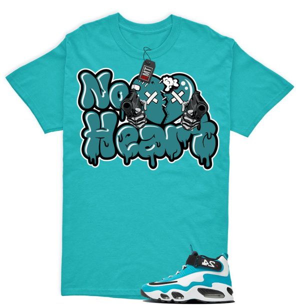 Air Griffey Max 1 Aquamarine Teal Aqua Matching Shirt, No Heart Jezsport.com