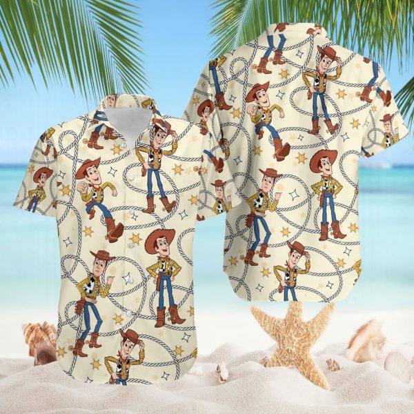 Disneyland Toy Story Hawaiian Shirt, Woody Hawaiian Shirt, Cowboy Hawaiian Shirt, Summer For Men and Women Jezsport.com