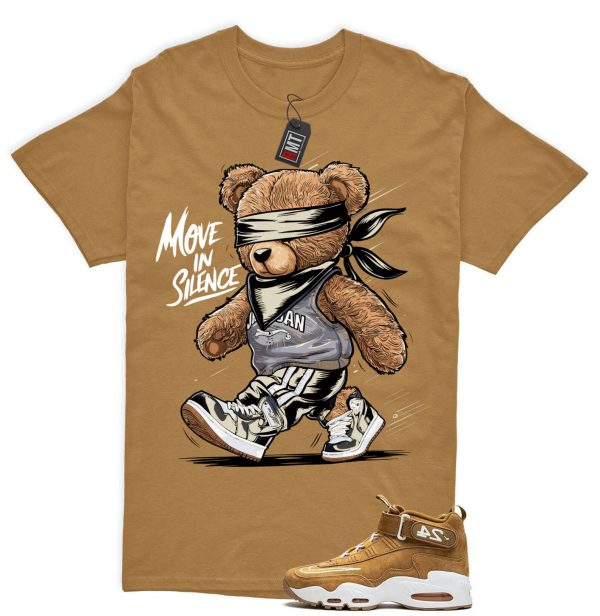 Air Griffey Max 1 Wheat Gold Matching T-shirt, Move In Silence Tee Match Wheat Griffey Sneaker Jezsport.com