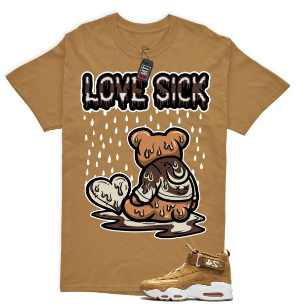 Air Griffey Max 1 Wheat Gold Matching T-shirt, Love Sick Tee Match Wheat Griffey Sneaker Jezsport.com