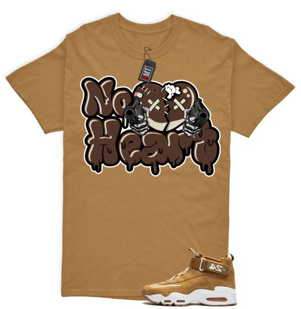 Air Griffey Max 1 Wheat Gold Matching T-shirt, No Heart Tee Match Wheat Griffey Sneaker Jezsport.com