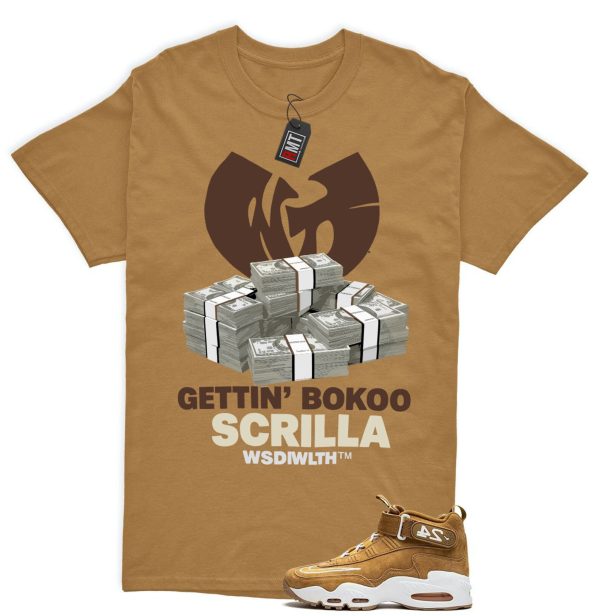 Air Griffey Max 1 Wheat Gold Matching T-shirt, Scrilla Tee Match Wheat Griffey Sneaker Jezsport.com