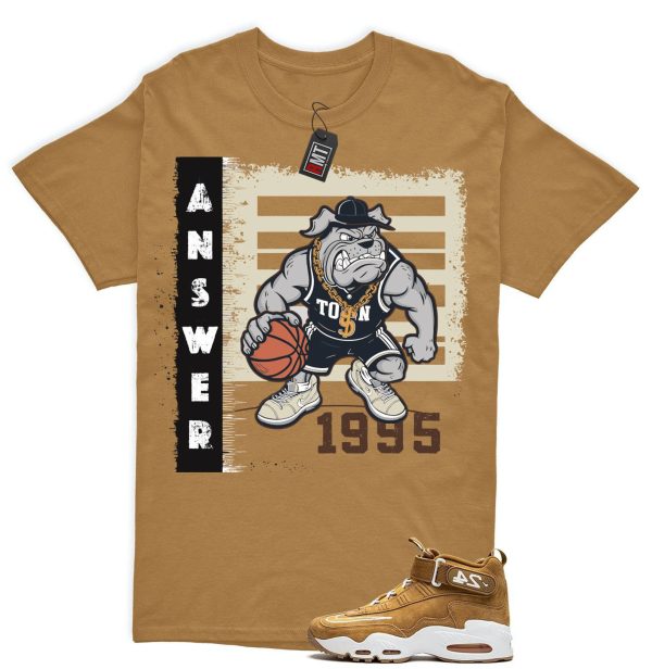 Air Griffey Max 1 Wheat Gold Matching T-shirt, Answer Tee Match Wheat Griffey Sneaker Jezsport.com