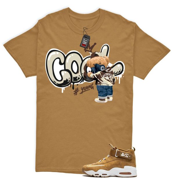 Air Griffey Max 1 Wheat Gold Matching T-shirt, Cool Bear Tee Match Wheat Griffey Sneaker Jezsport.com