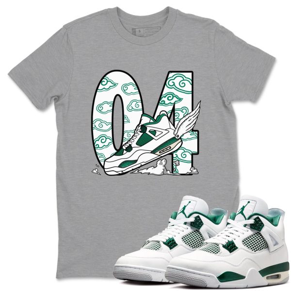 Fly To The Clouds Unisex Shirts To Match Jordans 4s Oxidized Green Jezsport.com