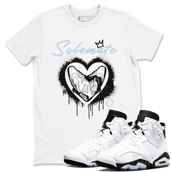 Solemate Unisex Shirts To Match Jordans 6s White Black Jezsport.com