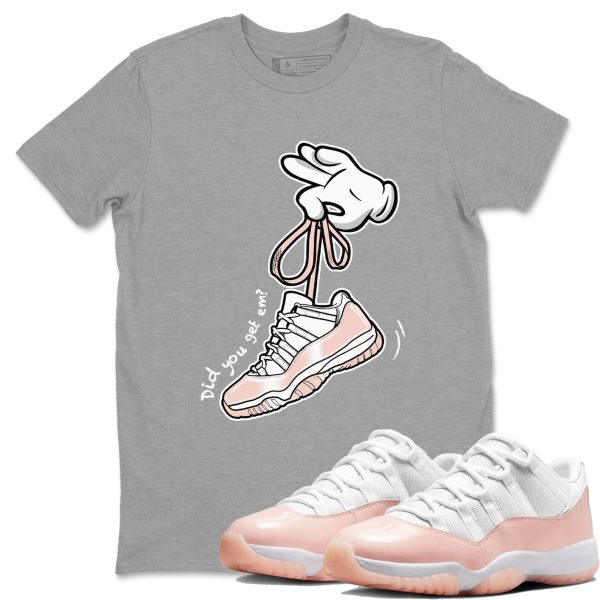 Cartoon Hands Unisex Shirts To Match Jordans 11s Legend Pink Jezsport.com