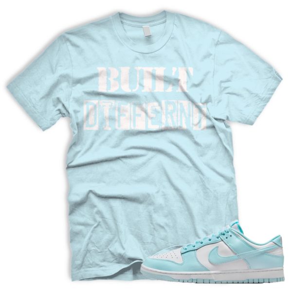 BD T Dunk Low Glacier Blue White Retro N Custom Shirt Jezsport.com