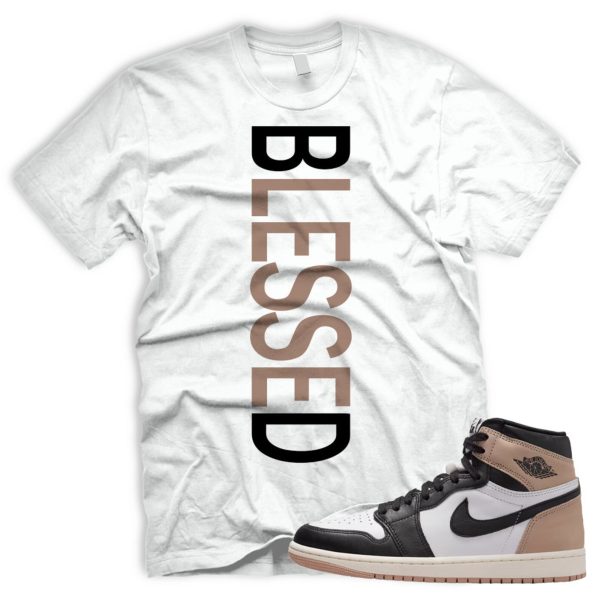 BLSSD Air J 1 Latte OG Retro High Black White Legend Medium Brown 2024 AJ Se 1 Tshirt Match Sneaker Jezsport.com