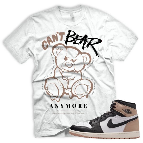 CAN'T Air J 1 Latte OG Retro High Black White Legend Medium Brown 2024 AJ Se 1 Tshirt Match Sneaker Jezsport.com