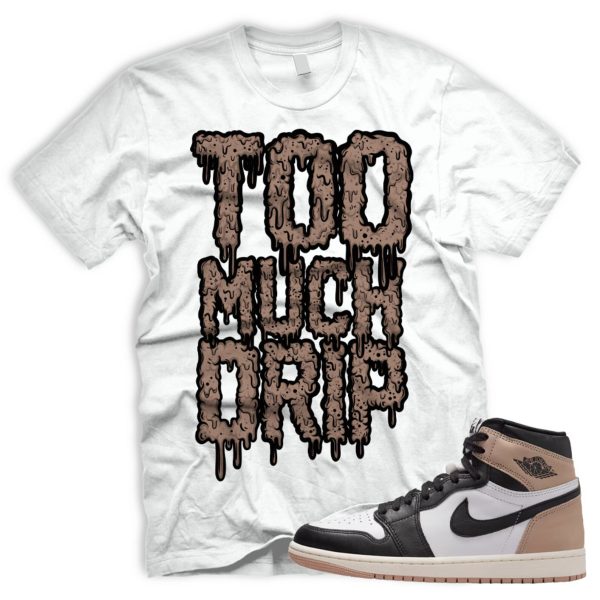 DRIP Air J 1 Latte OG Retro High Black White Legend Medium Brown 2024 AJ Se 1 Tshirt Match Sneaker Jezsport.com