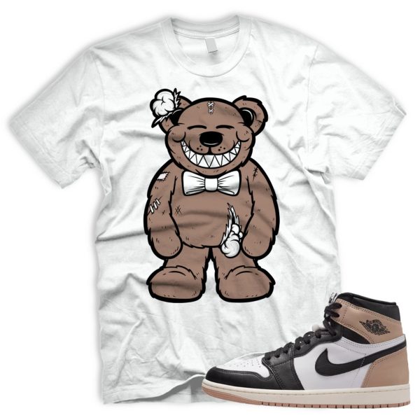 TED Air J 1 Latte OG Retro High Black White Legend Medium Brown 2024 AJ Se 1 Tshirt Match Sneaker Jezsport.com