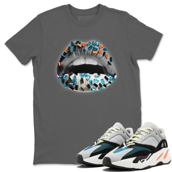 Lips Jewel Unisex Shirts To Match Jordans Yeezys 700 Wave Runner Jezsport.com