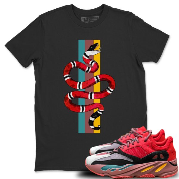 Snake Unisex Shirts To Match Jordans Yeezys 700 HiUnisex Shirts To Match JordansRes Red Jezsport.com