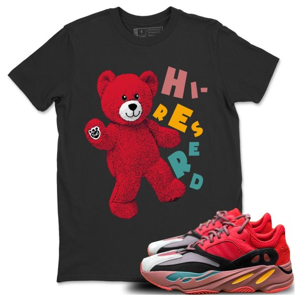 Hello Bear Unisex Shirts To Match Jordans Yeezys 700 HiUnisex Shirts To Match JordansRes Red Jezsport.com