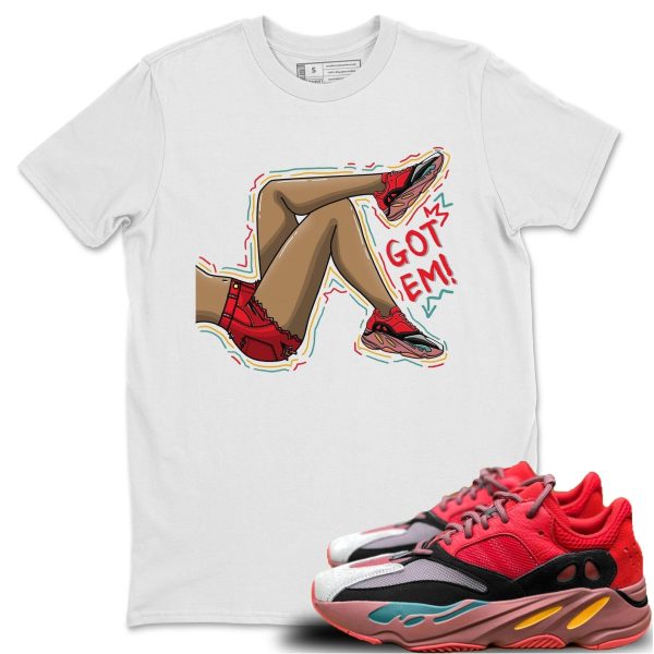 Got Em Legs Unisex Shirts To Match Jordans Yeezys 700 HiUnisex Shirts To Match JordansRes Red Jezsport.com