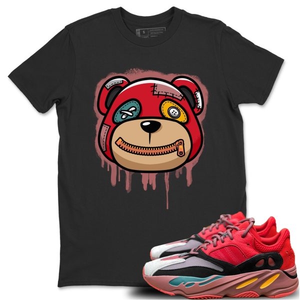 Bear Face Unisex Shirts To Match Jordans Yeezys 700 HiUnisex Shirts To Match JordansRes Red Jezsport.com