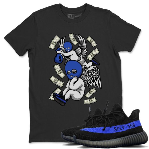 Hustle Angels Unisex Shirts To Match Jordans Yeezys 350 Dazzling Blue Jezsport.com