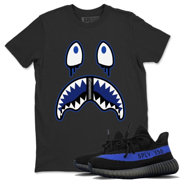 Shark Face Unisex Shirts To Match Jordans Yeezys 350 Dazzling Blue Jezsport.com