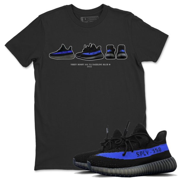 Sneaker Prelude Unisex Shirts To Match Jordans Yeezys 350 Dazzling Blue Jezsport.com