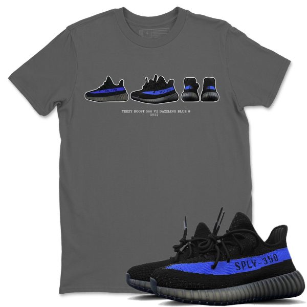 Sneaker Prelude Unisex Shirts To Match Jordans Yeezys 350 Dazzling Blue Jezsport.com