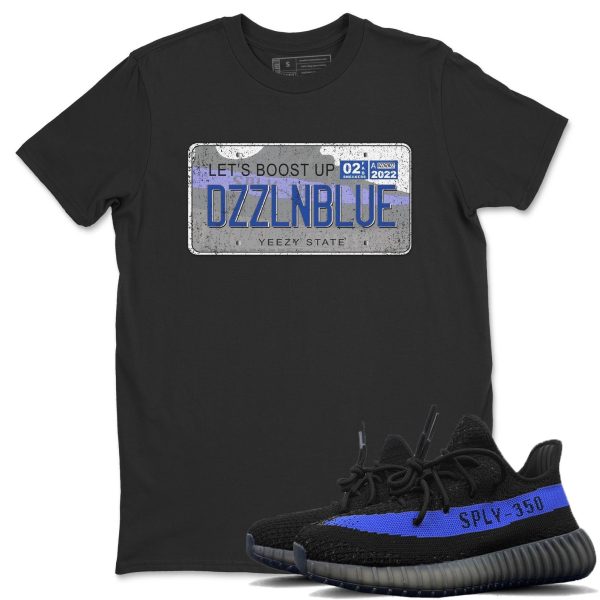 Yeezy Plate Unisex Shirts To Match Jordans Yeezys 350 Dazzling Blue Jezsport.com