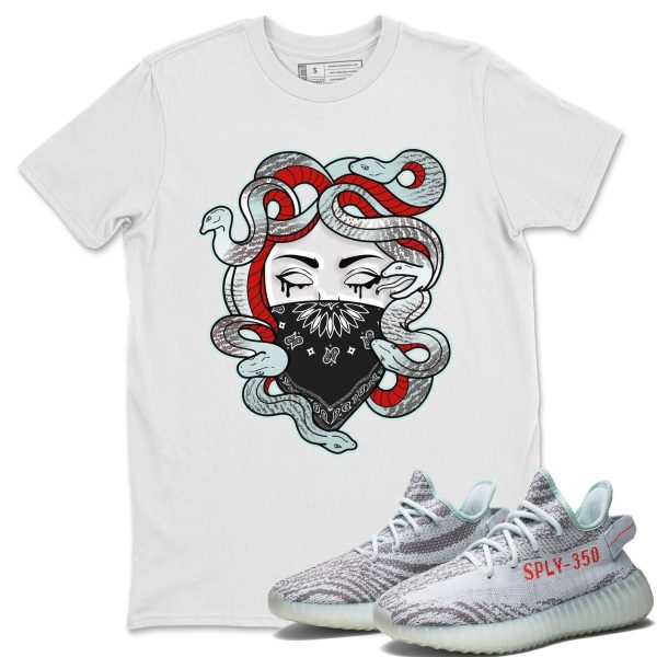 Medusa Unisex Shirts To Match Jordans Yeezys 350 Blue Tint Jezsport.com