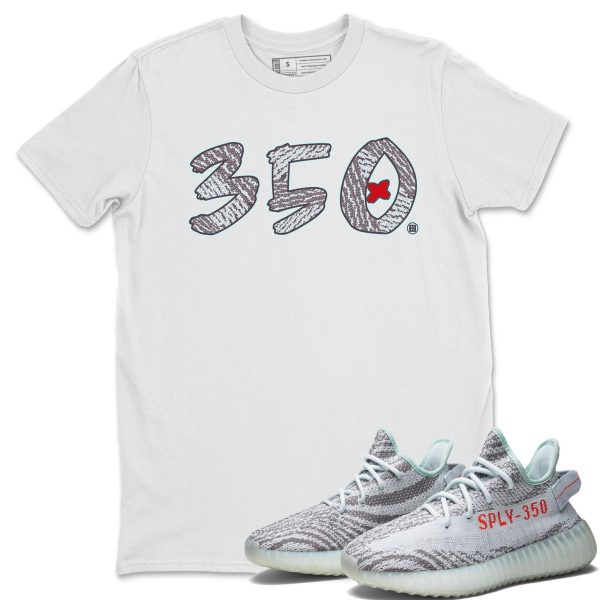 Number 350 Unisex Shirts To Match Jordans Yeezys 350 Blue Tint Jezsport.com