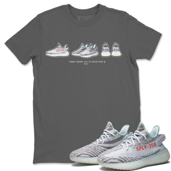 Sneaker Prelude Unisex Shirts To Match Jordans Yeezys 350 Blue Tint Jezsport.com