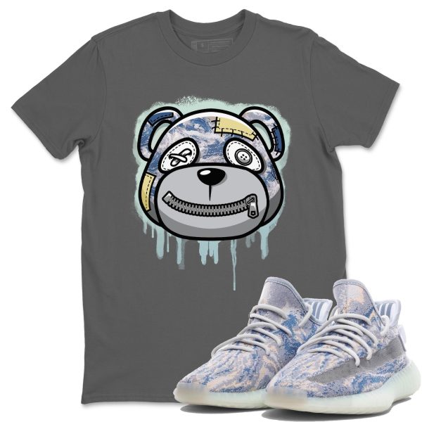 Bear Face Unisex Shirts To Match Jordans Yeezys 350 MX Blue Jezsport.com