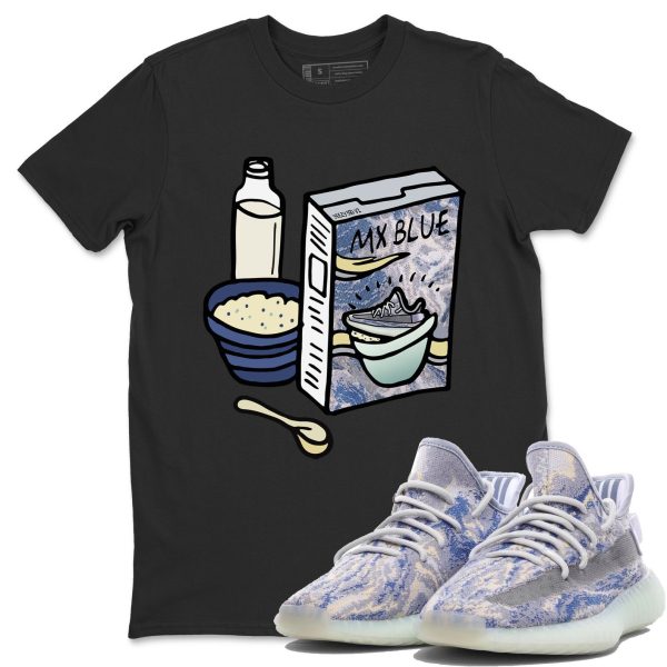 Breakfast Cereal Unisex Shirts To Match Jordans Yeezys 350 MX Blue Jezsport.com