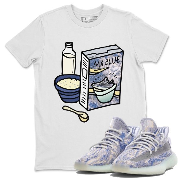 Breakfast Cereal Unisex Shirts To Match Jordans Yeezys 350 MX Blue Jezsport.com