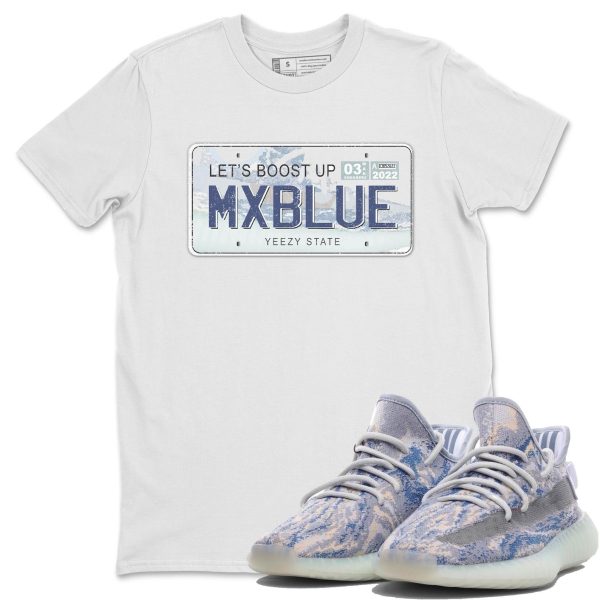 Yeezy Plate Unisex Shirts To Match Jordans Yeezys 350 MX Blue Jezsport.com