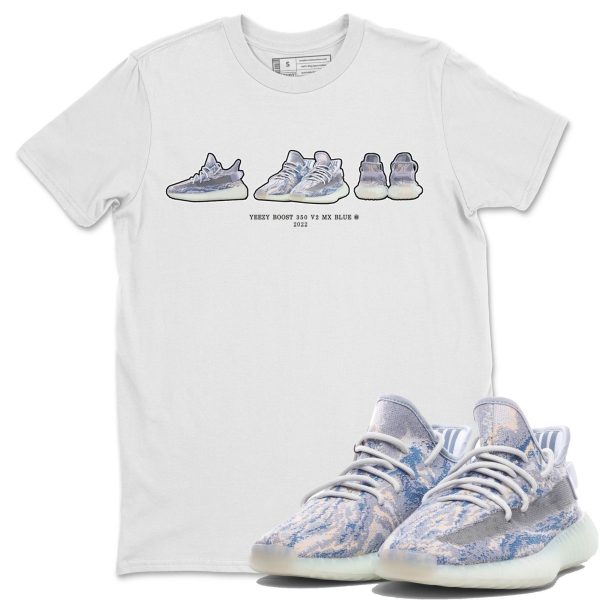 Sneaker Prelude Unisex Shirts To Match Jordans Yeezys 350 MX Blue Jezsport.com