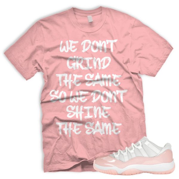 GRNDDFFRNT Air J 11 Retro Low Legend Pink White Tshirt Match Sneaker Jezsport.com